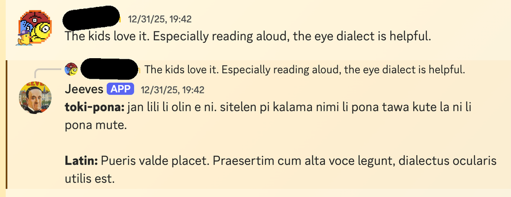 Jeeves tormenting others while Admin laughs aloud.